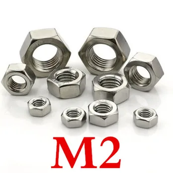 

High Quality Stainless Steel 304 M2 Hex Nut