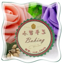 Заказные полупрозрачные рулоны пластиковая, клейкая моющая наклейка с изображением флакона для косметических бутылок