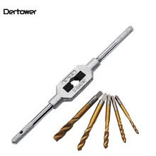 5 шт. Hss спиральный точечный кран прямая флейта Метрическая машина винтовые краны прямая флейта резьба Метрическая машина винт кран Набор M3-M8