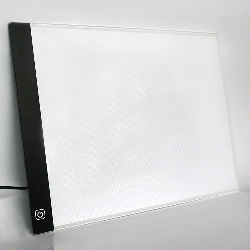 Pratical Acrylic LED light Drawing Board Ultra A4 Drawing table Pad Sketching Book Blank Canvas for Painting Without Radiation