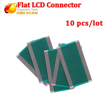 

10 pcs/lot Flat LCD Connector for Peugeot 406 sagem info display