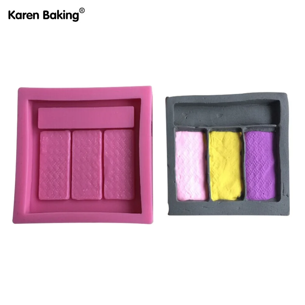 Beautiful And Fashion Makeup Tools Eye Shadow Design Fondant Cake Molds