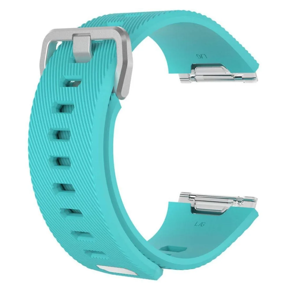 for Fitbit  Ionic band silicone Smartwatch Classic Colors Twill Large Small (3)