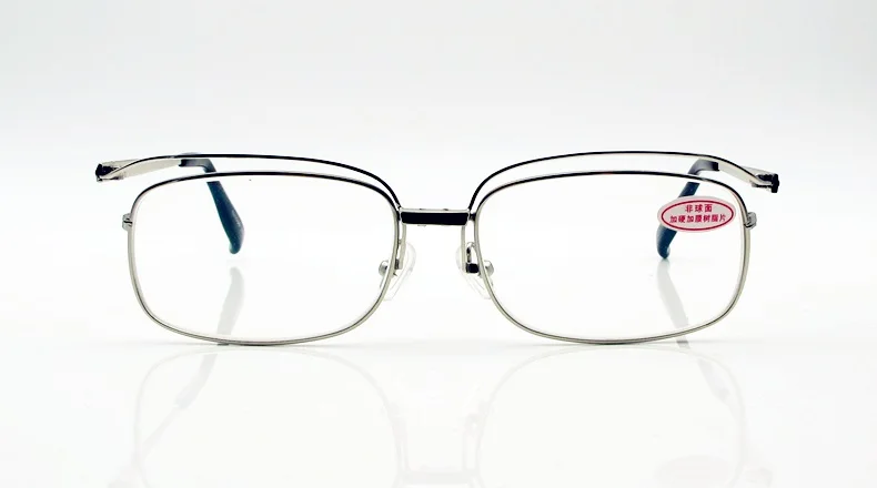 SUMONDY двойного назначения очки для чтения+ 1,0 до+ 4,0 для женщин и мужчин многофункциональные дальние или близкие дистанции дальнозоркие очки G395 - Цвет оправы: Серебристый