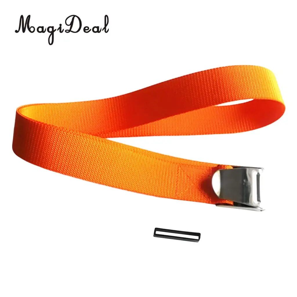 MagiDeal Heavy Duty 150cm Scuba Diving Weight Belt Webbing with Quick Release/Keeper Buckle for Free Diving Swiming Boating