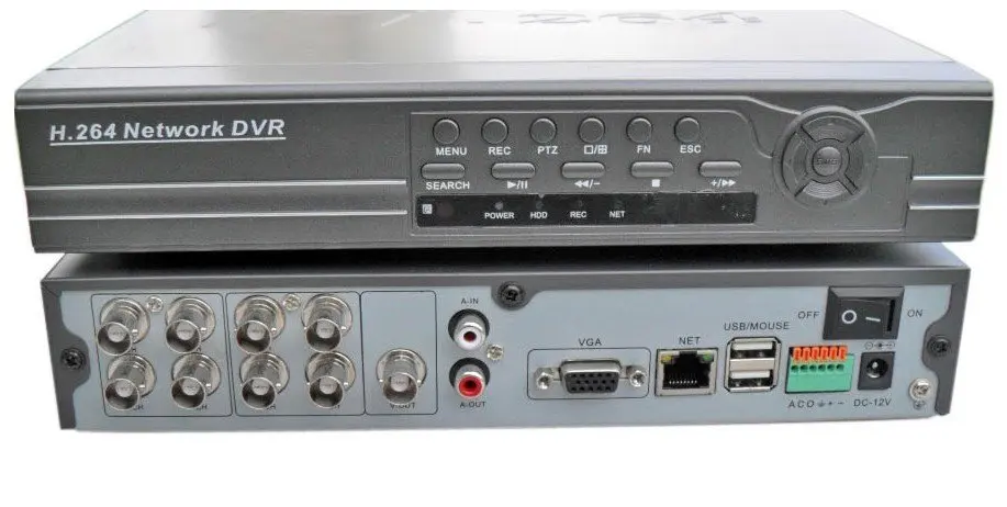 H.264 network DVR,real time preview and recording,multi functions,China who...