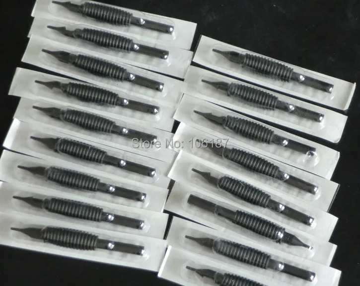 

16MM 1RT, 3RT 5RT 7RT 8RT 9RT 11RT Mixed Size 40PCS Plastic Disposable TATTOO TUBES GRIPS BLACK SILICON Material TUBES