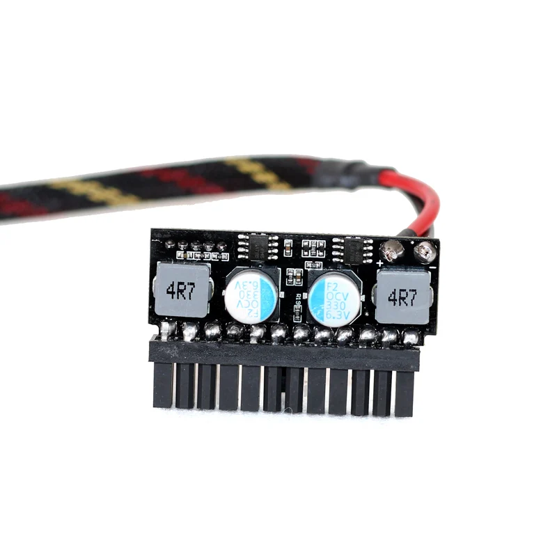

ITX Computer Mini Line Power Board 12V to DC-ATX Power Module 160W Motherboard 24 Pin Mute