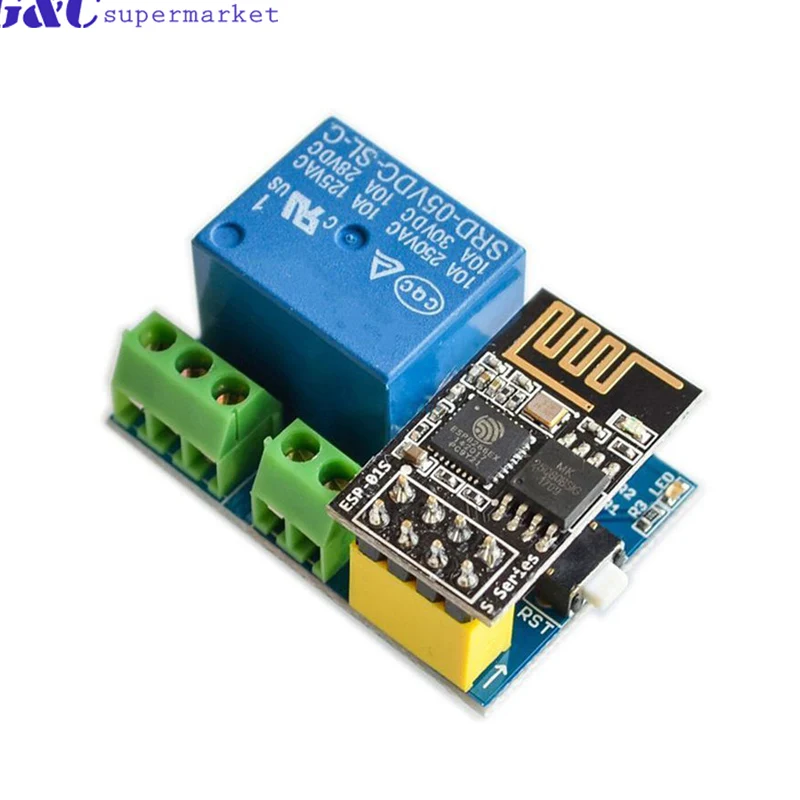 

ESP8266 ESP-01S 5V WiFi Relay Module Things Smart Home Remote Control Switch Phone APP ESP01 ESP-01 Wireless WIFI Module