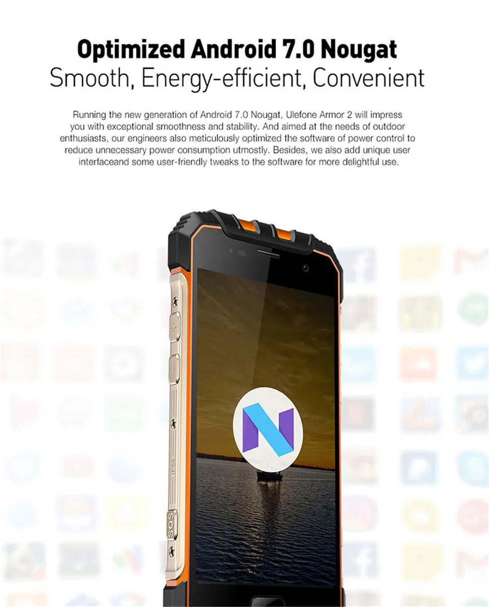 ULEFONE ARMOR 2 6GB RAM 64GB ROM (12)