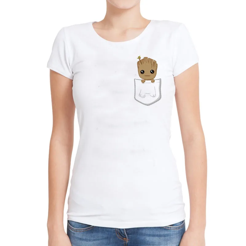 Женская футболка с принтом белая коротким рукавом и круглым вырезом|tops blusas|print