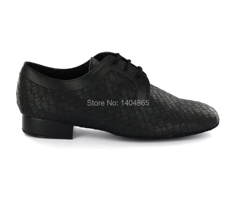 KEEWOO dance/Новинка; Лидер продаж; Обувь для бальных танцев; Мужская обувь; Черная Плетеная кожаная обувь для латинских танцев; свадебные туфли
