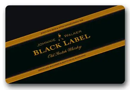 Коврик для дверей CHARMHOME на заказ черный коврик Johnnie Walker ванной комнаты|bathroom