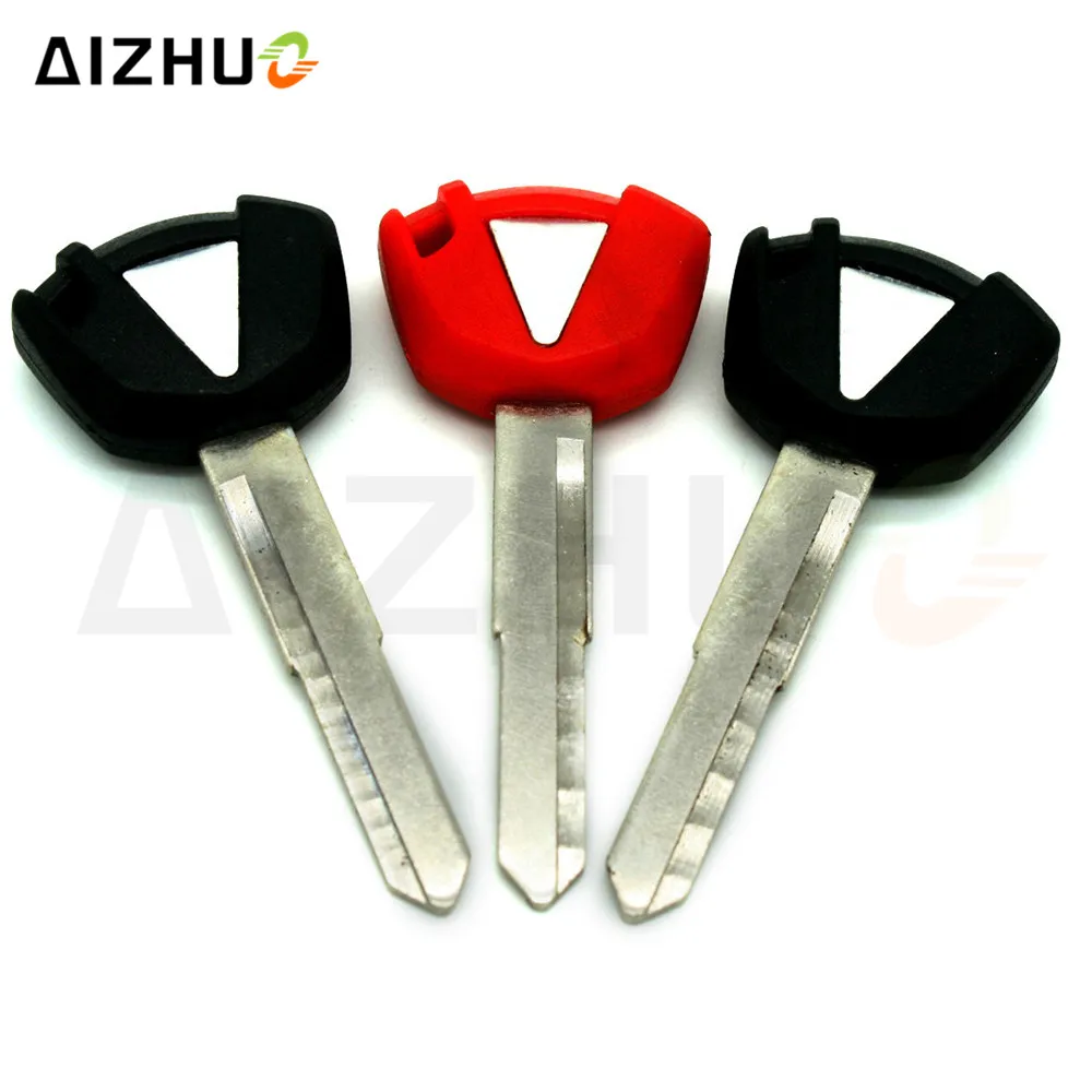 Moto Key Embryo Motorcycle Keys Rings Keys Embryo Uncut Keyring For Kawasaki ZX14R ZX-10R ZX-6R ZX-12R Z750 Z1000 With LOGO