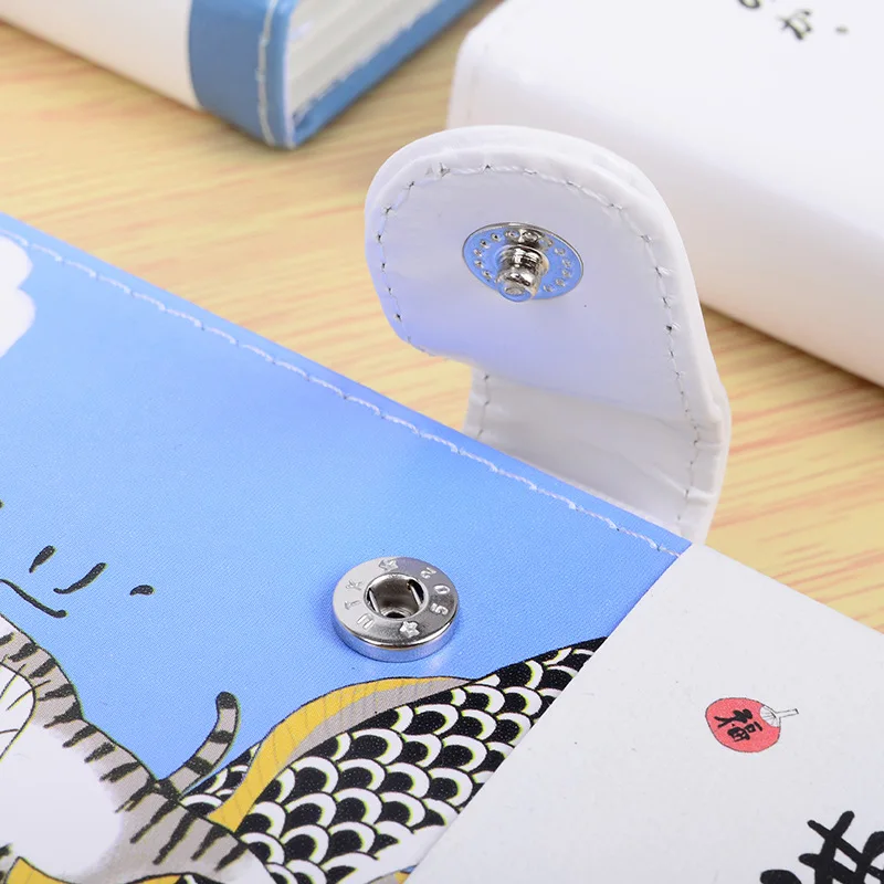 Милые канцелярские принадлежности кожаный блокнот Lucky Cat японская рука Книга Планировщик дневник программа Filofax альбом граффити блокнот