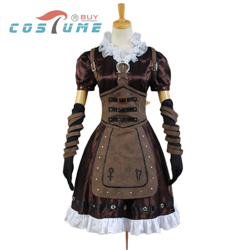 Alice Madness Returns Steamdress костюм Алисы для косплея Madness Returns платье костюм на Хэллоуин Карнавал