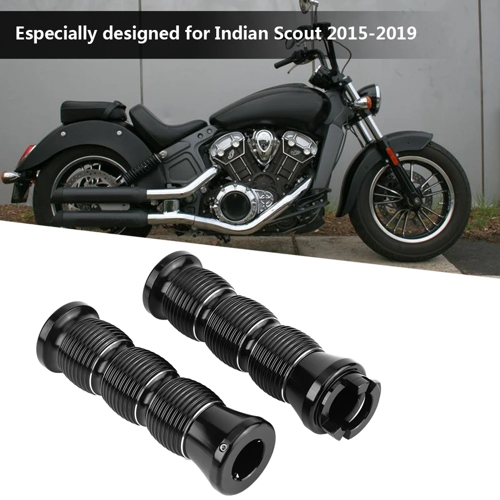 Мотоцикл Рули 2 шт. ЧПУ Ручной ручка из алюминиевого сплава универсальный для индийский Scout 2015 2016 2017 2018 2019 Новый