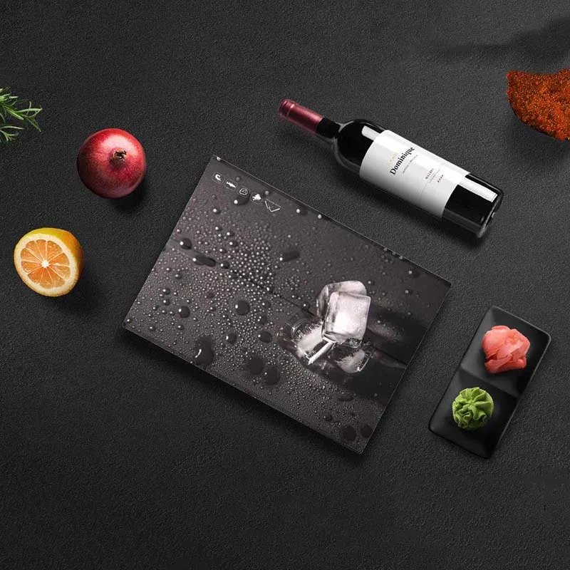 Plate Defrosting Tray,without Heating Natural Thawing Frozen Meat or Fish Quickly,Time-saving,Safely,Healthy,Keep Food Fresh a