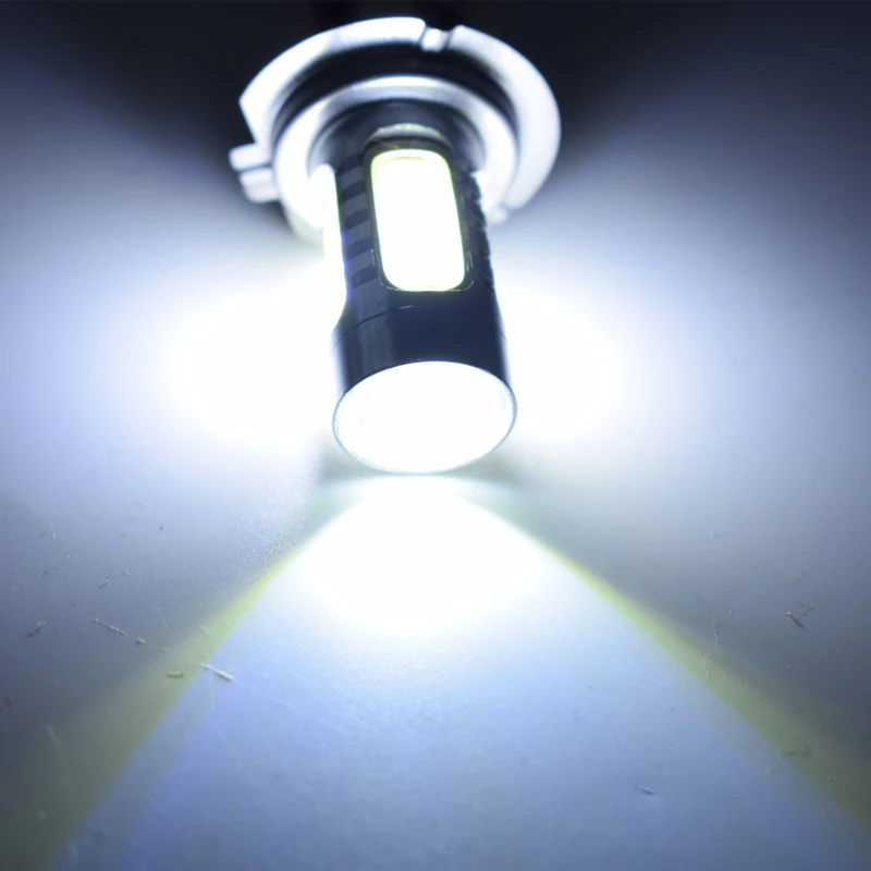 Leites 2pcs H7 LED COB Car Auto 7.5W H7H11H1H3 led Bulb White LIGHT DRL LED Fog Lights For Cars (1)
