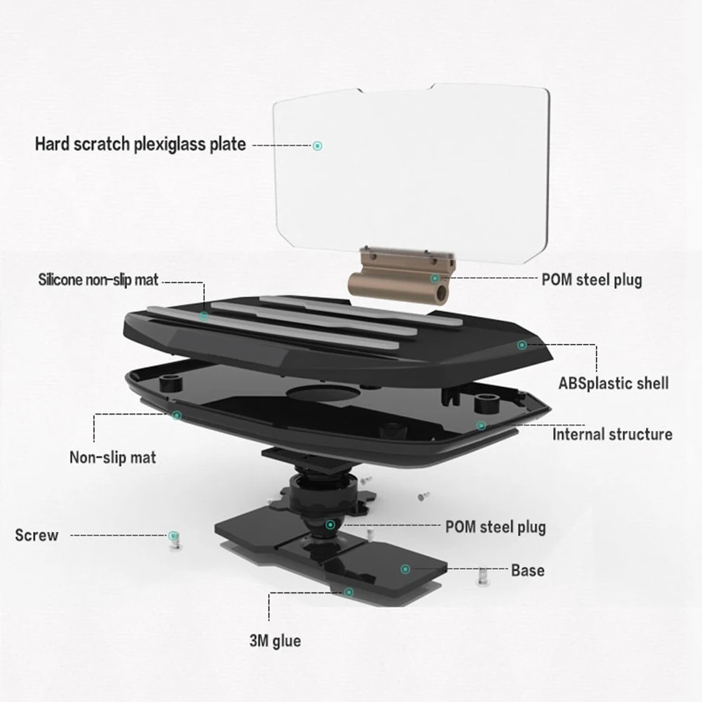 head up display phone