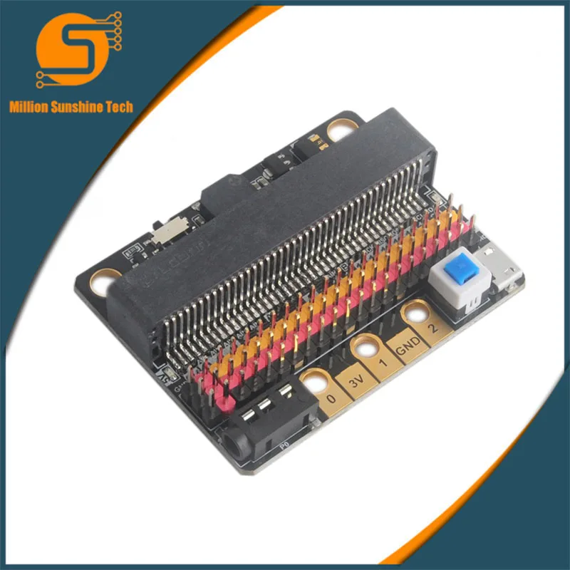 

For microbit GPIO Expansion Board Educational Shield for Kids Programming Education