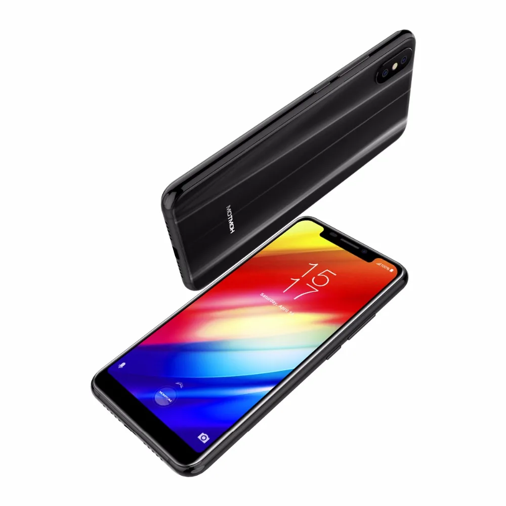 HOMTOM H10 5,85 дюймов Android 8,1 смартфон 4 ГБ ОЗУ 64 Гб ПЗУ Face ID MTK6750T Восьмиядерный 16 МП 3500 мАч OTA мобильный телефон