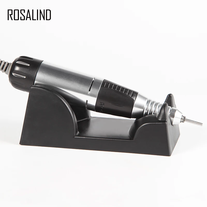ROSALIND 35 Вт 1 набор, электрическая дрель для ногтей, оборудование для маникюра, педикюра, напильники, электрическая дрель для маникюра и аксессуары