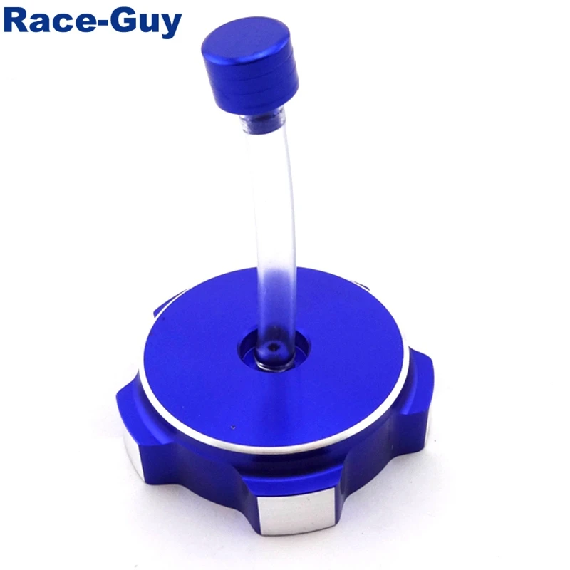 Голубая алюминиевая крышка для бензобака с ЧПУ китайского ямы грязевого