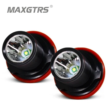 

2x 10W Car LED CREE Chip Marker Angel Eye Halo Ring Aluminum Alloy Light Bulb For BMW E39 E53 E60 E63 E64 E66 E87 E83