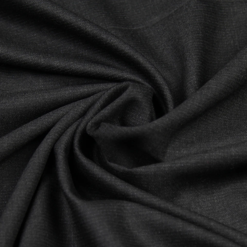 Темно-серый цвет, похожий на черный шерсть ткань шерсть камвольная ткань черный серый очень мягкий удобный, WF170