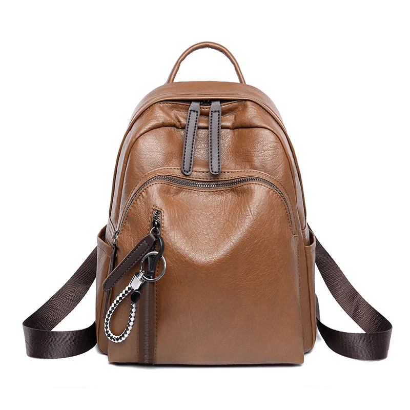 

2019 Fashion Women Backpacks PU Leather Backpack Shoulder Bags Daypack for Women Female Rucksack Feminine