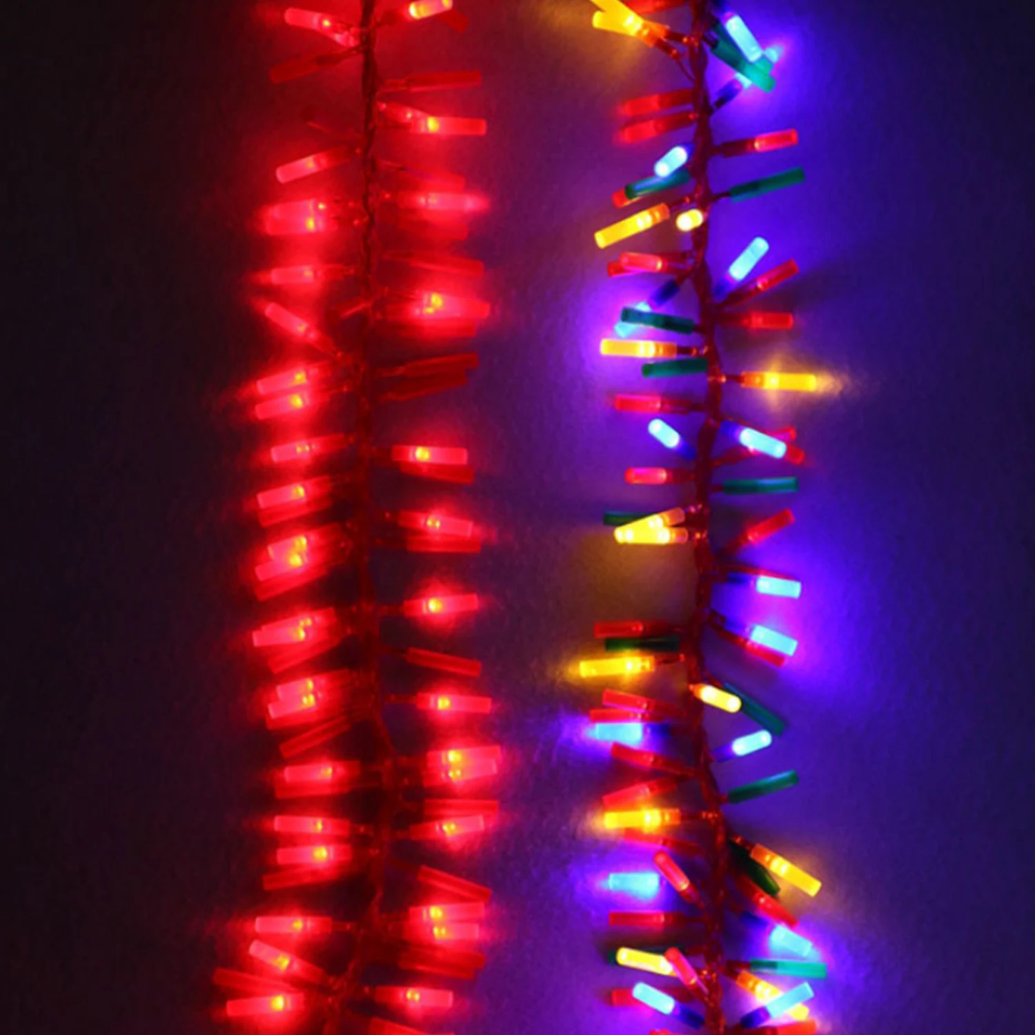 

Behogar Simulation Electronic Firecrackers with 140-LED Light Sound Effects for Chinese New Year Home Mall Restaurant US Plug