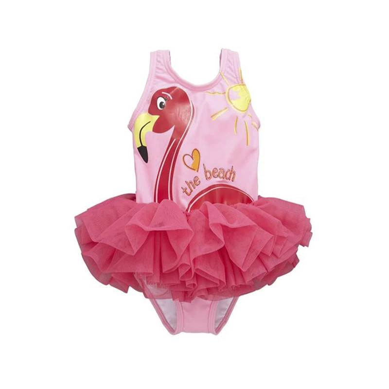 

2019 summer children's vest swimsuit cute cartoon swimsuit girls multiple swimsuits children's clothing 90cm-140cm