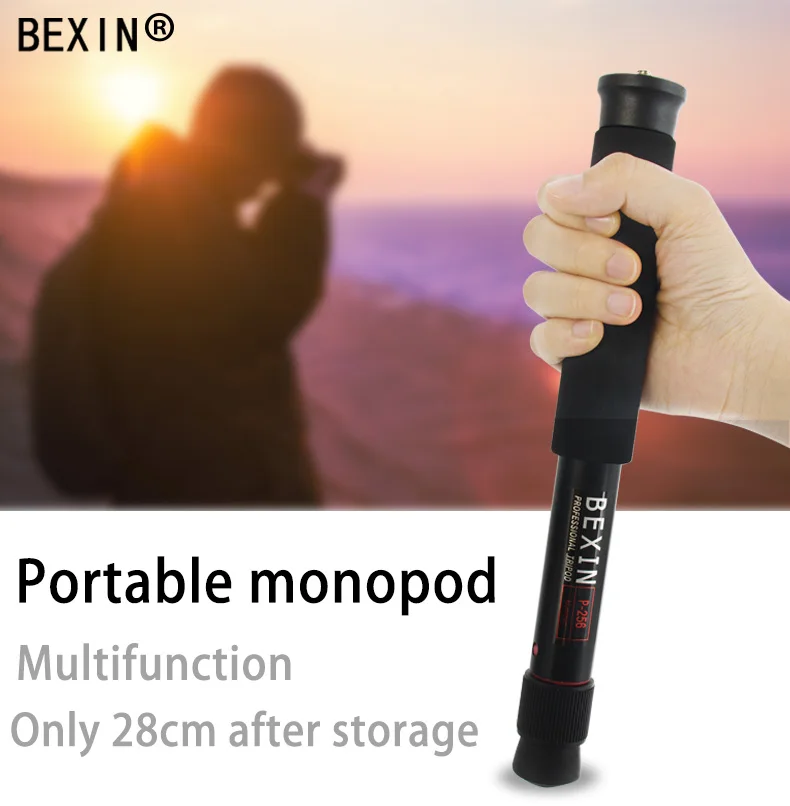 fotografia unipod dslr câmera de vídeo monopé suporte