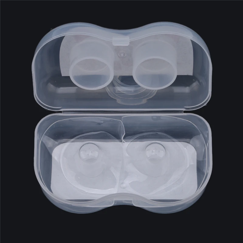 2Pcs/Set Silicone Baby Breast Milk Feeding Soft Protector Ultra-thin Nipple Shield Convenient | Мать и ребенок