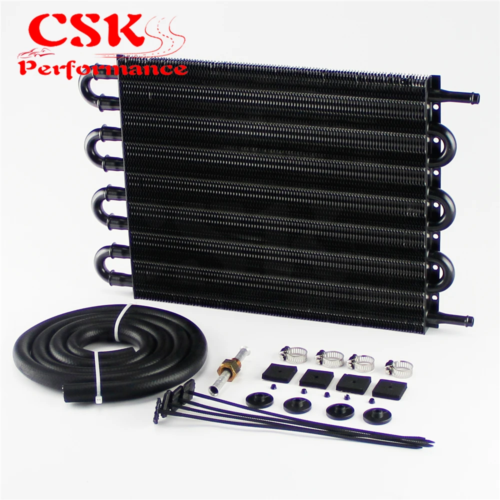 High Quality Aluminum 8 Row Remote Transmission Oil Cooler Manual Radiator Tool