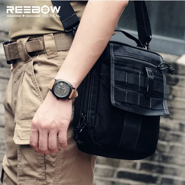 Reebow Tactical Messenger Edc Bags Men Outdoor Sports Travel Army Reebow Tactical Messenger Edc Bags Men Outdoor Sports Travel Army Military Molle 1000d Cordura Single Shoulder