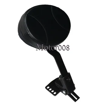 

Motorcycle Adjustable Black Stand Plug In Driver Rider Seat Backrest Kit For Harley Touring Electra Glide FLTR FLHT FLHR