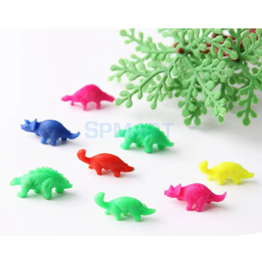 120Pcs Colorful Magic Add Water Dinosaur Hatching Dino Growing Eggs Kids Toy