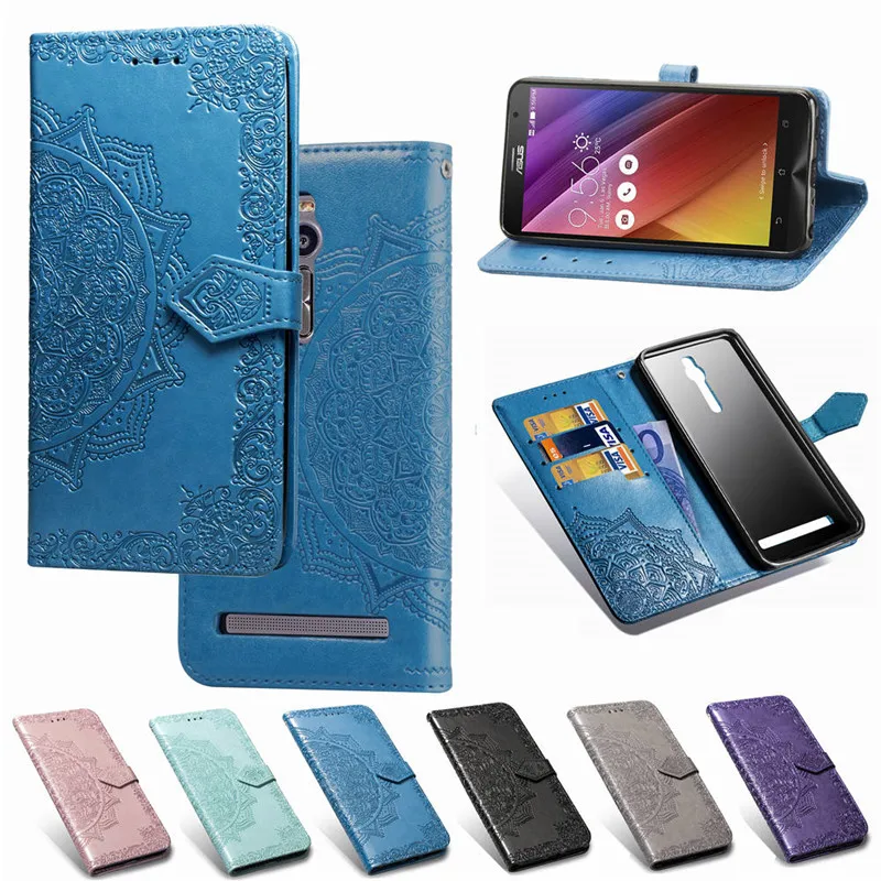 Чехол-книжка из искусственной кожи для ASUS Z00AD чехол телефона Asus Zenfone 2 ZE550ML ZE551ML ZE550