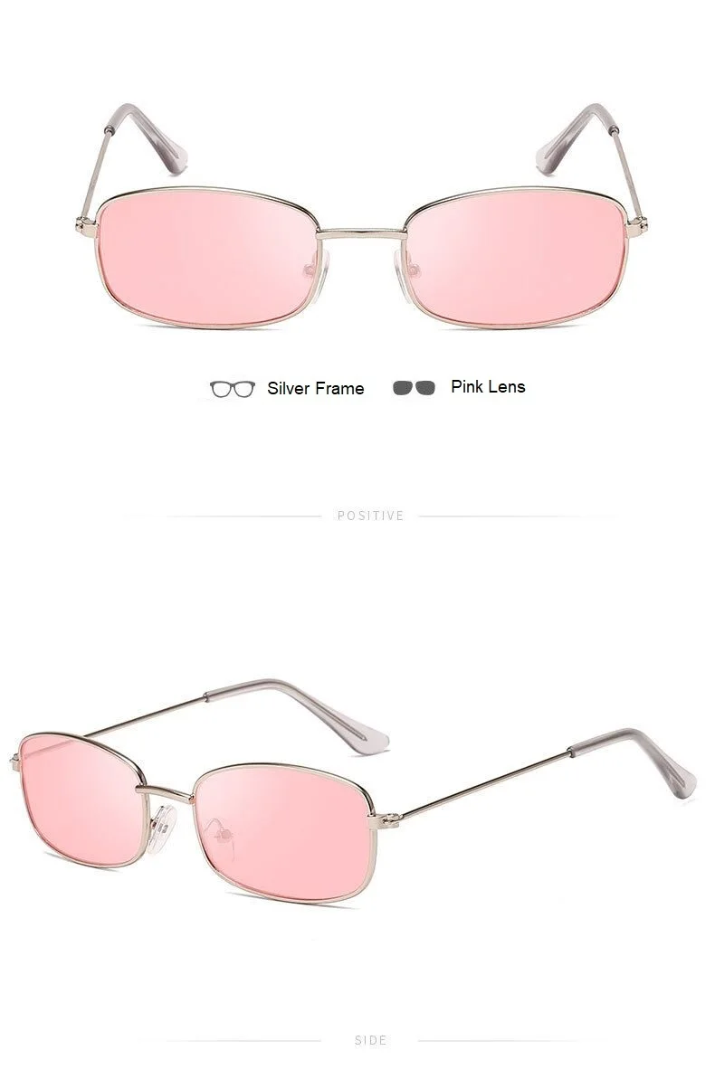 Ретро прямоугольные солнцезащитные очки для мужчин и женщин роскошный бренд дизайнерская металлическая рамка круг Солнцезащитные очки Мужские Женские Модные оттенки Oculos