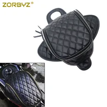 ZORBYZ черный водонепроницаемый магнитный Мотоцикл Алмаз искусственная кожа масляный топливный бак дорожная сумка для Harley 883 1200
