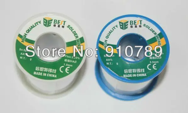 

SZBFT 500g 0.5/0.6/0.8/1.0mm Tin Lead Melt Core Solder Soldering Wire Reel weld wire free shipping drop shipping