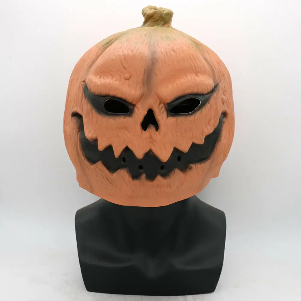 Хэллоуин тема Полное Лицо Латексная Маска страшная клоун жуткий злой игрушки для взрослых - Цвет: 1