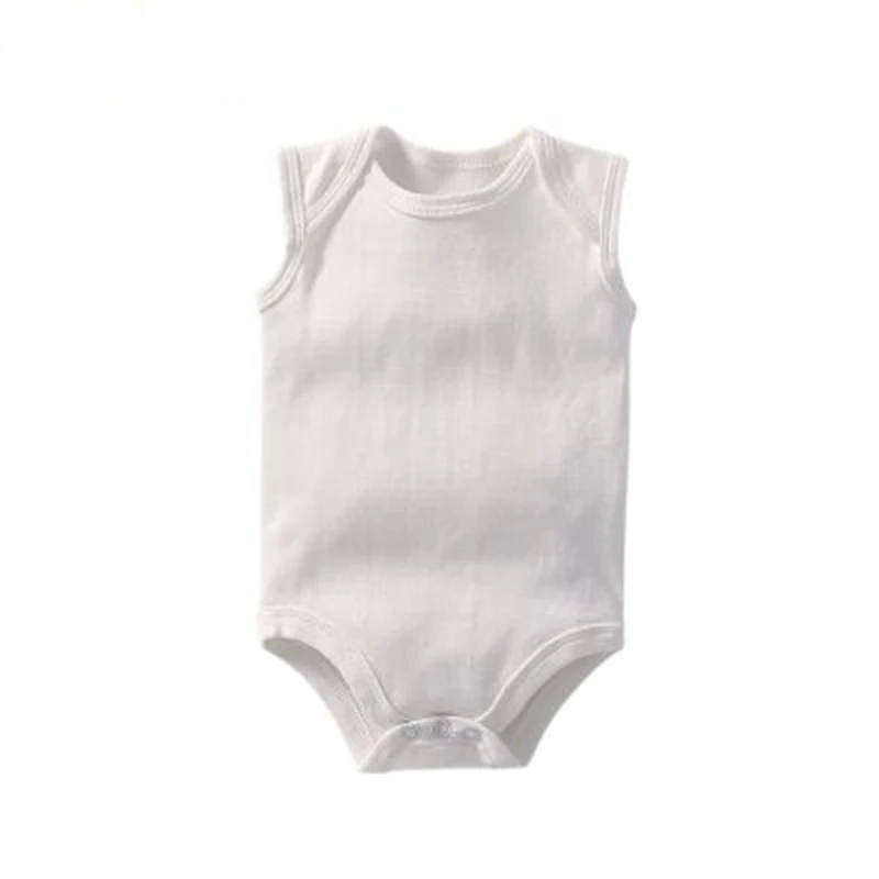 

Baby Bodysuit 100% Cotton Infant Body Pure Sleeveless Climbing Clothing Jumpsuits Boys Bodysuits