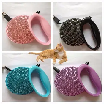 

AsyPets 3m Pet Traction Rope Plastic Cement Solid Color for Dogs