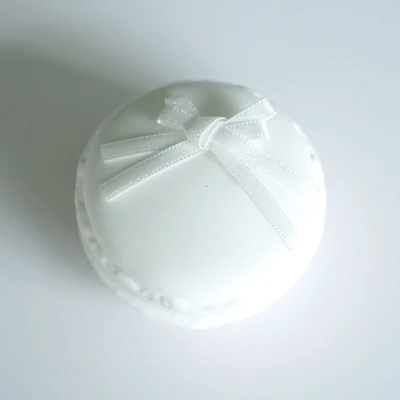 SWEETGO искусственные макраны поддельные глины Десерт Формы макарун 4,5 см украшения торта для витрины фотографии реквизит - Цвет: White 2
