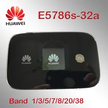 Разблокированный 300 Мбит/с HUAWEI E5786s-32a LTE Cat6 4g wifi роутер e5786 4g lte MiFi dongle 4G LTE Advanced CAT6 FDD mifi dongle