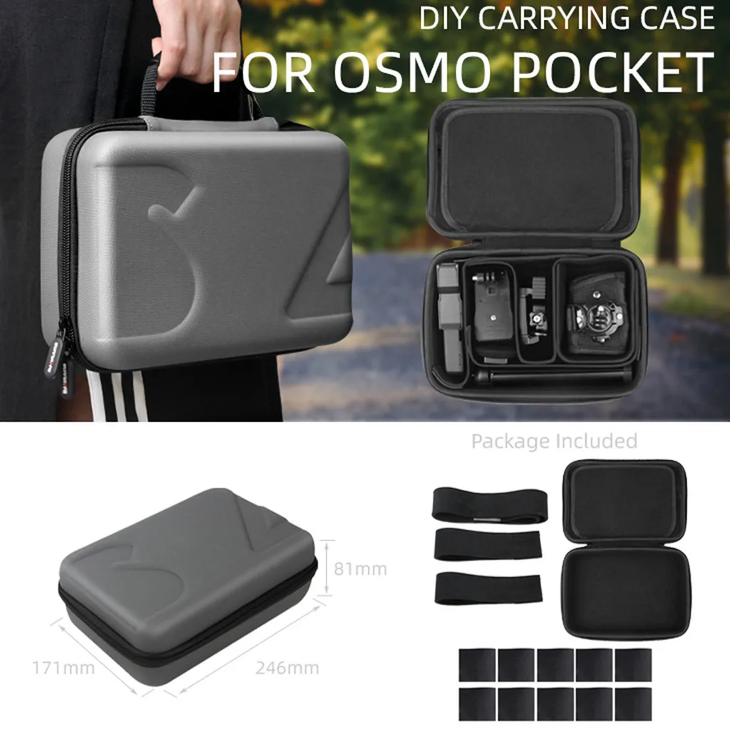 Portable Handheld Hard Bag Storage Carrying Case For DJI OSMO Pocket Camera Portable storage bag Accessories Parts