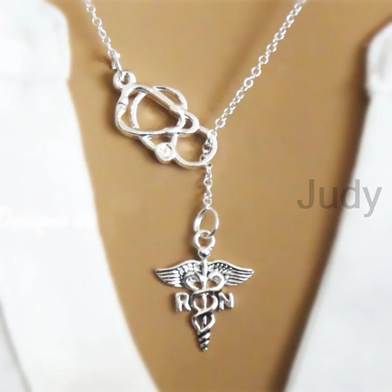 12pcs/lot Registered Nurse RN Medical Stethoscope Graduation Gift